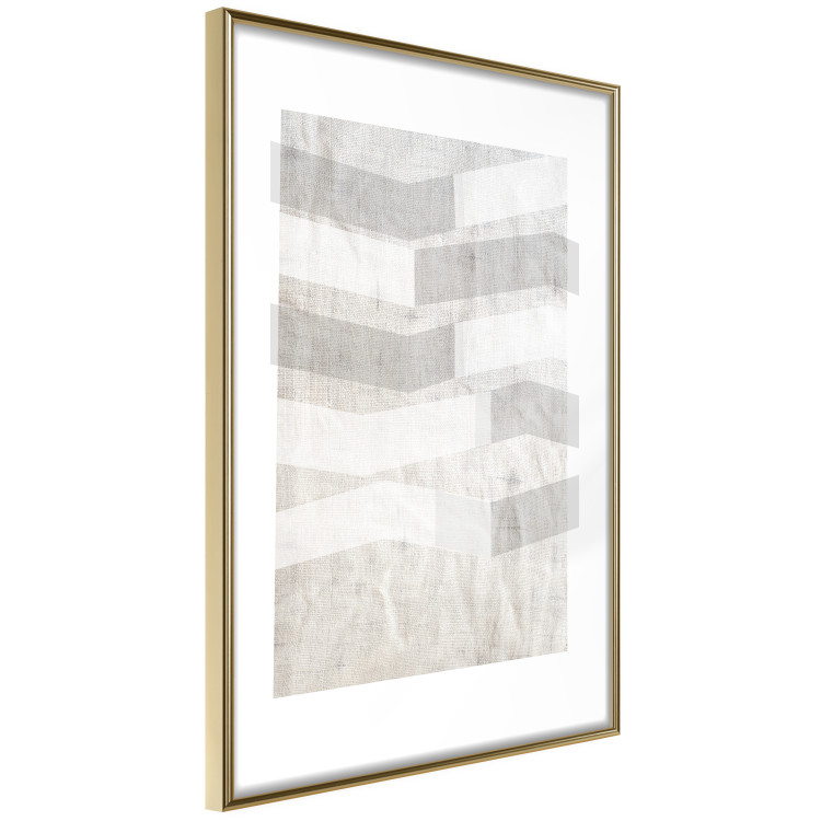 Wall Poster Light and Shadow - abstract texture with gray geometric figures 127344 additionalImage 9
