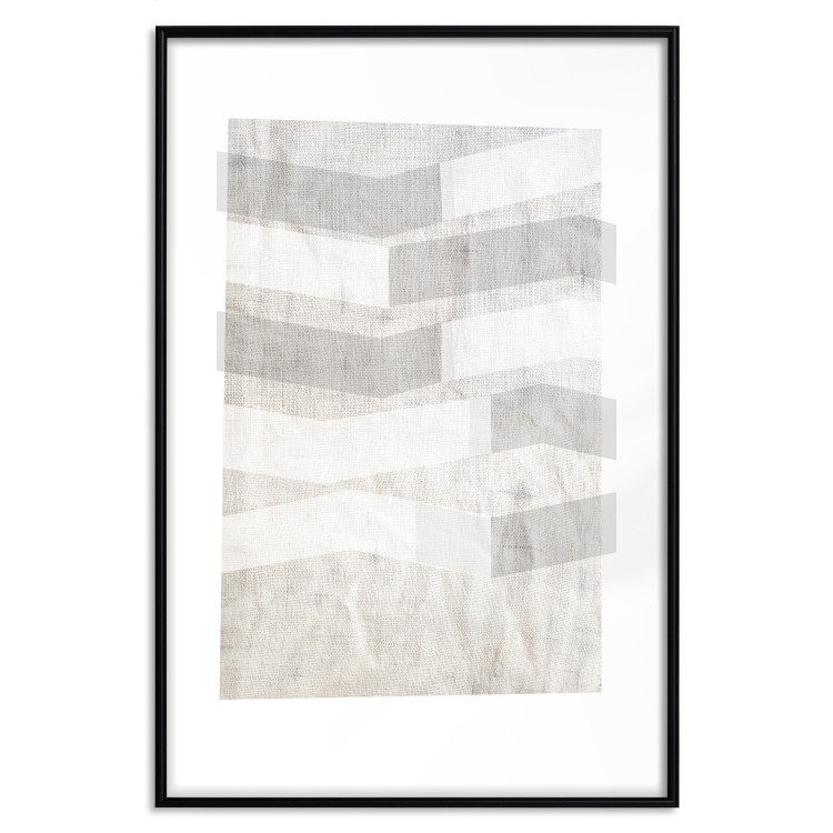 Wall Poster Light and Shadow - abstract texture with gray geometric figures 127344 additionalImage 17