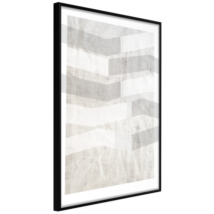 Wall Poster Light and Shadow - abstract texture with gray geometric figures 127344 additionalImage 11