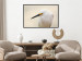 Wall Poster Snowy Egret - bird with a black beak and yellow face on a light background 129844 additionalThumb 4