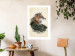 Poster Mr. Fox - abstract composition of an animal surrounded by plants 130444 additionalThumb 3
