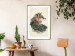 Poster Mr. Fox - abstract composition of an animal surrounded by plants 130444 additionalThumb 13