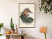 Poster Mr. Fox - abstract composition of an animal surrounded by plants 130444 additionalThumb 4