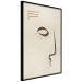 Wall Poster Portrait of Adela - face pattern on a beige background in an abstract motif 134344 additionalThumb 13