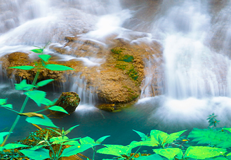 Large canvas print Tropical Waterfall [Large Format] 136344 additionalImage 6