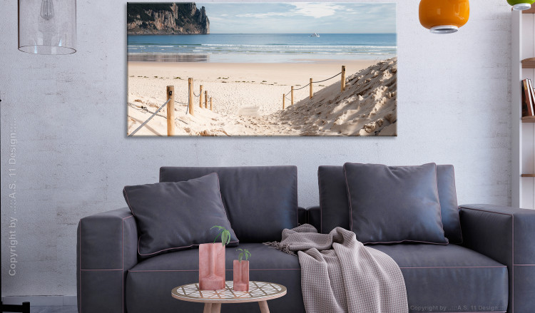 Large canvas print Beach path [Large Format] 137644 additionalImage 6