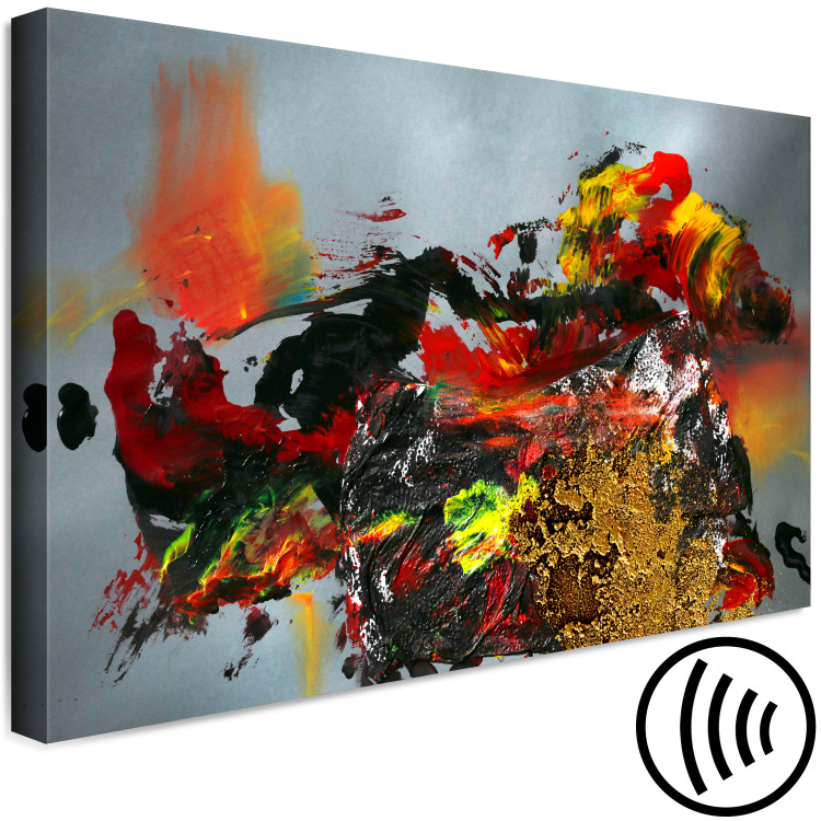 Canvas Art Print Colorful Playground (1-piece) Wide - artistic abstraction 142644 additionalImage 6