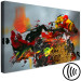Canvas Art Print Colorful Playground (1-piece) Wide - artistic abstraction 142644 additionalThumb 6