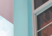 Canvas Art Print Miami Beach Style Building - Minimalist Architecture 144344 additionalThumb 4
