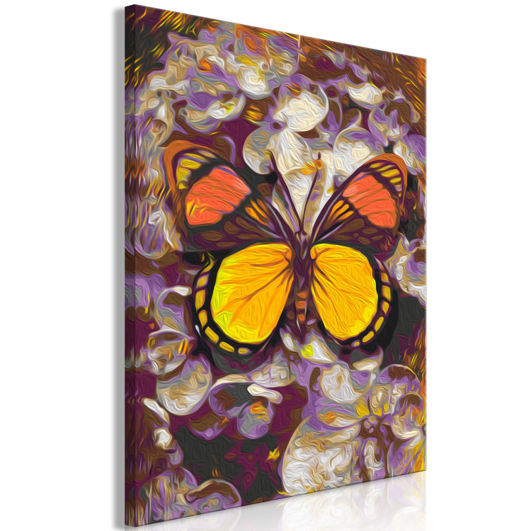 Paint by number Amber Dream - Butterfly with Yellow and Orange Wings 146544 additionalImage 4