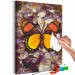 Paint by number Amber Dream - Butterfly with Yellow and Orange Wings 146544 additionalThumb 5