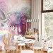Wall Mural Unicorn and Magic Tree - Pink and Rainbow Land in the Clouds 148544 additionalThumb 4