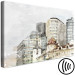 Canvas Grayed City (1-piece) - urban landscape in bright colors 149644 additionalThumb 6