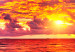Canvas Art Print Sea Landscape - Beach Illuminated by the Rays of the Setting Sun 149844 additionalThumb 4