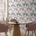 Modern Wallpaper Quince Pattern - Fruits and Leaves on Twigs in Subdued Colors 150044 additionalThumb 9