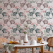 Modern Wallpaper Quince Pattern - Fruits and Leaves on Twigs in Subdued Colors 150044 additionalThumb 5