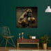 Canvas Print AI Boxer Dog - Fantasy Portrait of a Strong Animal in the Ring - Square 150144 additionalThumb 5