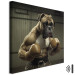 Canvas Print AI Boxer Dog - Fantasy Portrait of a Strong Animal in the Ring - Square 150144 additionalThumb 8