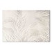 Canvas Art Print Palm Trees in the Wind - Gray Twigs With Leaves on a Light Beige Background 151244 additionalThumb 7