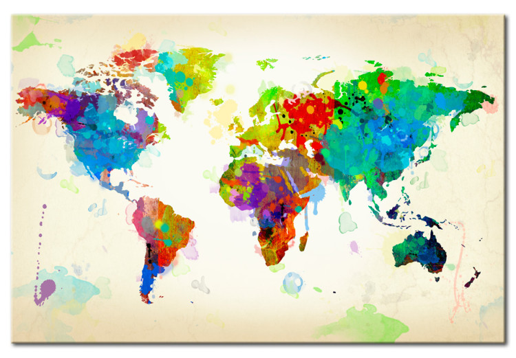 Canvas Print All colors of the World 55444