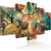 Canvas Colorful Waves - Multicolored Fantasy Expressed in Abstract Manner 98144 additionalThumb 2