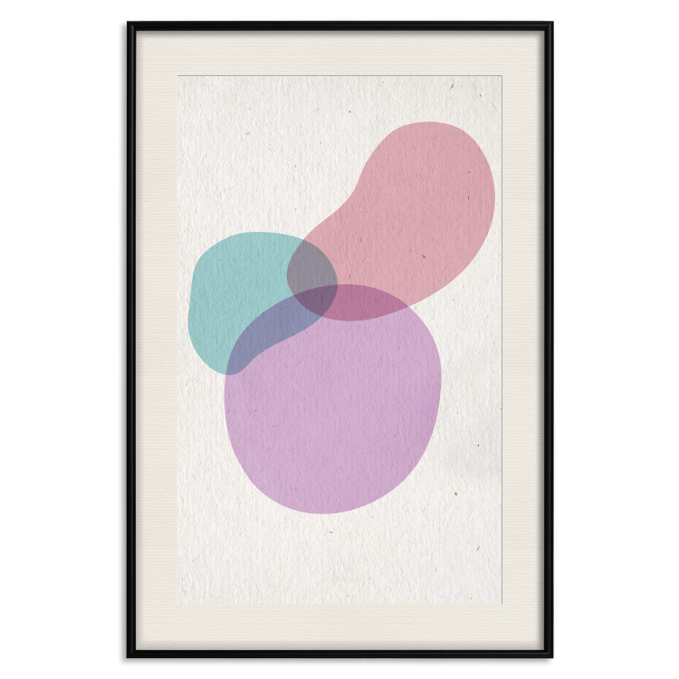 Wall Poster Mix of Colors - abstraction with colorful irregular shapes 116954 additionalImage 18