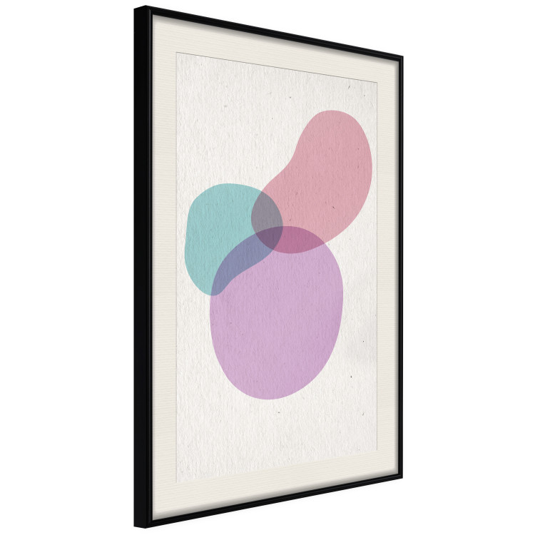 Wall Poster Mix of Colors - abstraction with colorful irregular shapes 116954 additionalImage 3