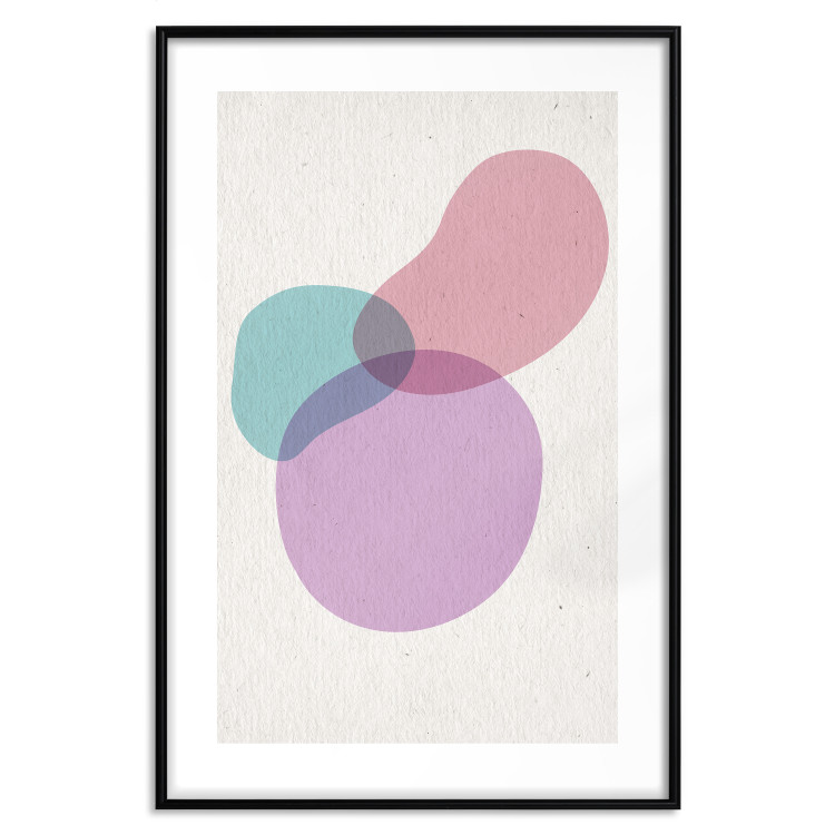 Wall Poster Mix of Colors - abstraction with colorful irregular shapes 116954 additionalImage 15