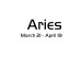 Wall Poster Aries - simple black and white composition with zodiac sign and text 117054 additionalThumb 10