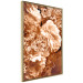 Poster Warm Scent - large and small plant flowers in autumn sepia tone 123854 additionalThumb 12