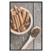 Wall Poster Spice Scent - winter cinnamon spice lying on a wooden table 124454 additionalThumb 18