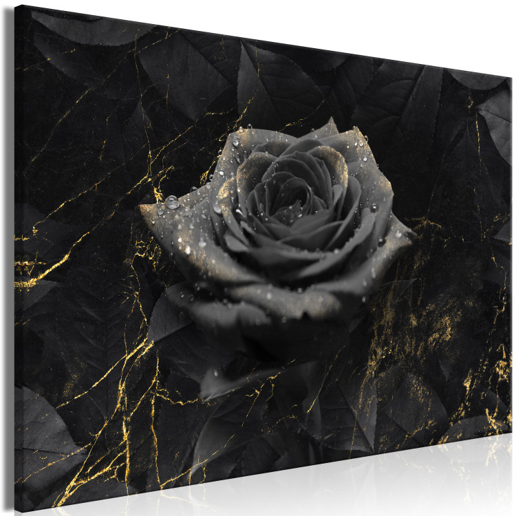 Canvas Art Print Glamour Rose (1 Part) Wide 126854 additionalImage 2
