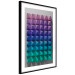 Wall Poster Stillness - multicolored composition of a 3D-like geometric figure 130554 additionalThumb 8