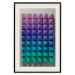 Wall Poster Stillness - multicolored composition of a 3D-like geometric figure 130554 additionalThumb 25