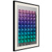 Wall Poster Stillness - multicolored composition of a 3D-like geometric figure 130554 additionalThumb 2