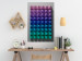 Wall Poster Stillness - multicolored composition of a 3D-like geometric figure 130554 additionalThumb 2