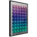 Wall Poster Stillness - multicolored composition of a 3D-like geometric figure 130554 additionalThumb 13