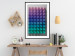 Wall Poster Stillness - multicolored composition of a 3D-like geometric figure 130554 additionalThumb 21