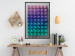 Wall Poster Stillness - multicolored composition of a 3D-like geometric figure 130554 additionalThumb 6
