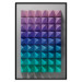 Wall Poster Stillness - multicolored composition of a 3D-like geometric figure 130554 additionalThumb 17