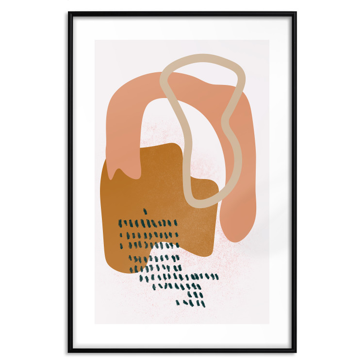 Poster Joyful Dances - abstract geometric shapes in scandi boho style 135654 additionalImage 8