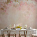 Wall Mural Pink flowers as painted - flower motif with patterns and textures 138454 additionalThumb 4