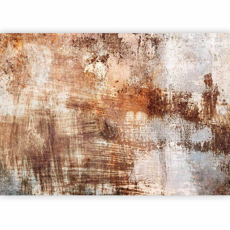 Wall Mural Abstract wipe - background with texture of painting in autumn colours 144054 additionalImage 5