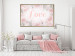 Poster Love - Romantic Inscription on a Rose Background Among Plants and Leaves 144754 additionalThumb 11