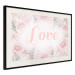 Poster Love - Romantic Inscription on a Rose Background Among Plants and Leaves 144754 additionalThumb 15
