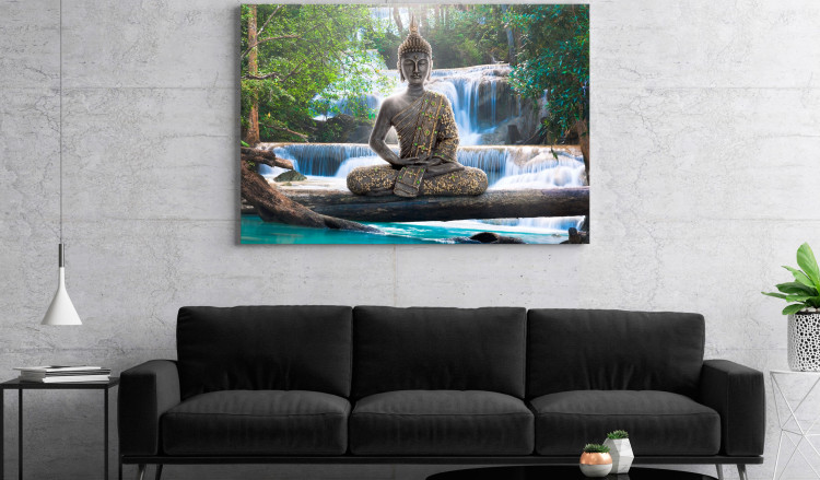Large canvas print Reverie at the Waterfall [Large Format] 150754 additionalImage 6