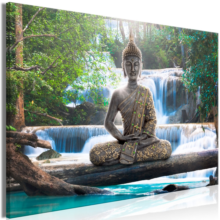 Large canvas print Reverie at the Waterfall [Large Format] 150754 additionalImage 3