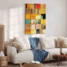 Canvas Print Abstract Squares - A Geometric Composition in Klimt’s Style 151054 additionalThumb 10