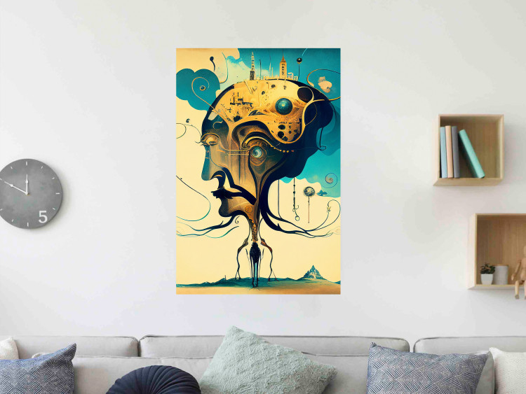 Poster Abstract Portrait - A Surreal Representation of a Man 151154 additionalImage 9
