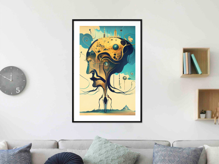 Poster Abstract Portrait - A Surreal Representation of a Man 151154 additionalImage 13